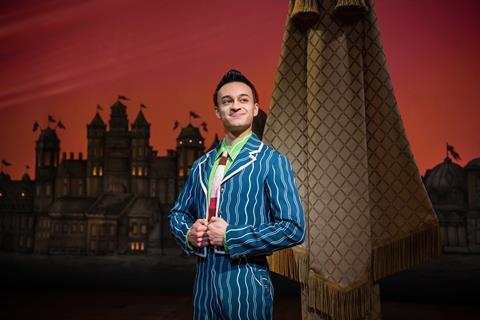 Joe Thompson-Oubari is shown as Boq in the Wicked musical in London's West End.